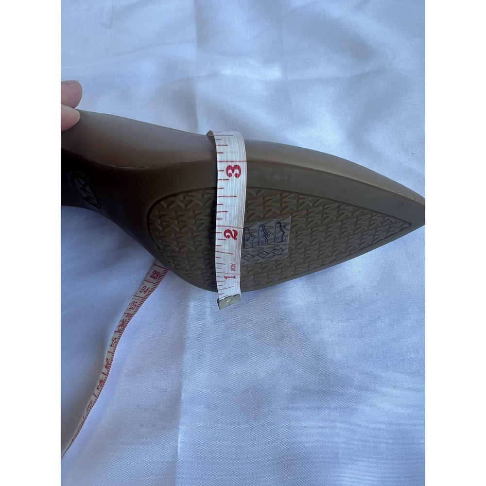 Michael Kors Dorothy Flex Pump Leather Heels Dark Khaki 40S8DOMP2L Womens 7 - Picture 13 of 13